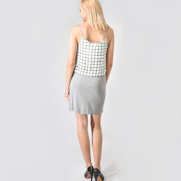 ERIN KLEINBERG Flower Applique Muse Dress - Picture 3 of 6